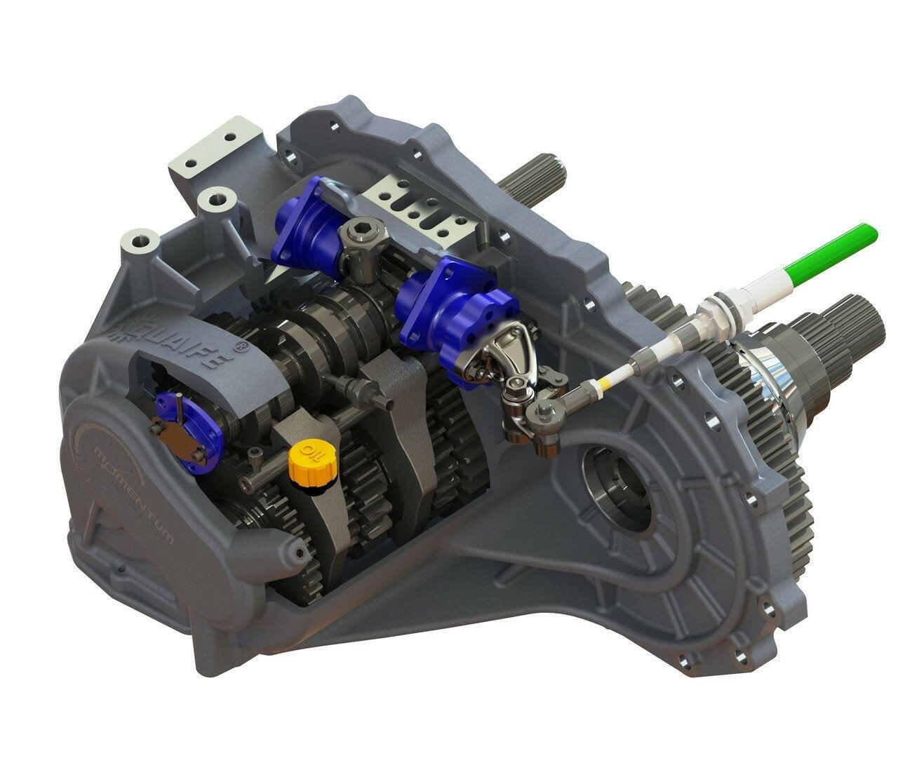 Mitsubishi Lancer Evolution 4-9 Heavy Duty 5-Speed Sequential Gearkit (QBE6U by Quaife).