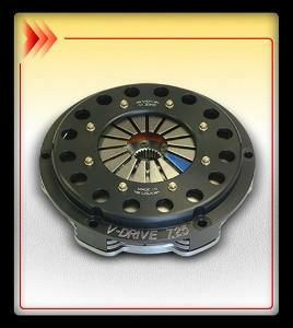 QuarterMaster Twin Plate 7.25” V-Drive Clutch + Flywheel (Evo 8/9 5 Speed).