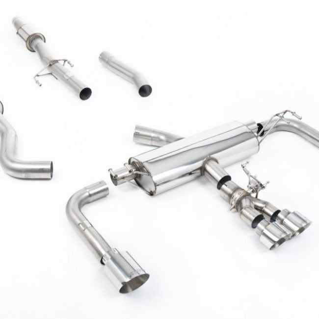 Milltek Valved Primary Catback Exhaust System for GZEA14 Toyota GR Corolla
