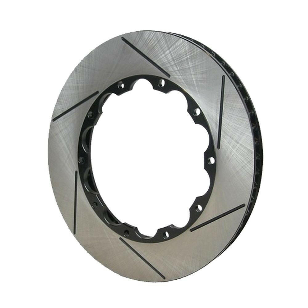 RacingBrake Surface Mount Front Rotor Ring (Slotted) | 2003-2007 Mitsubishi Evolution 8/9 (1305-03-311).