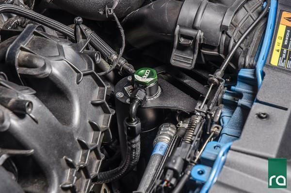 Radium Engineering Catch Can Kit | 2013-2018 Ford Focus ST/RS (20-0315-FL).