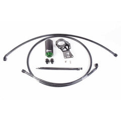 Radium Fuel Feel Line Kit with Microglass Fuel Filter | 2008-2015 Mitsubishi Evo X (20-0946-05).