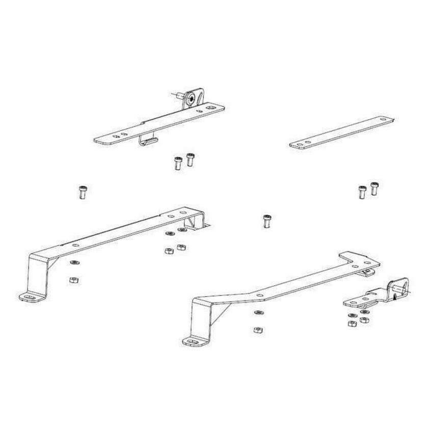 Recaro Speed V Passenger Seat Brackets | (7227111.2).