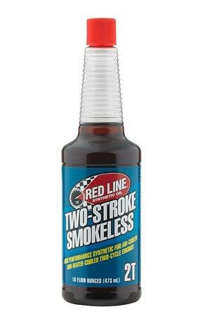 Red Line Oil Two Cycle Oil Smokeless Synthetic.