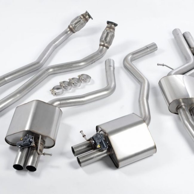 Milltek Valved Catback Exhaust System for C7 Audi RS6 / RS7