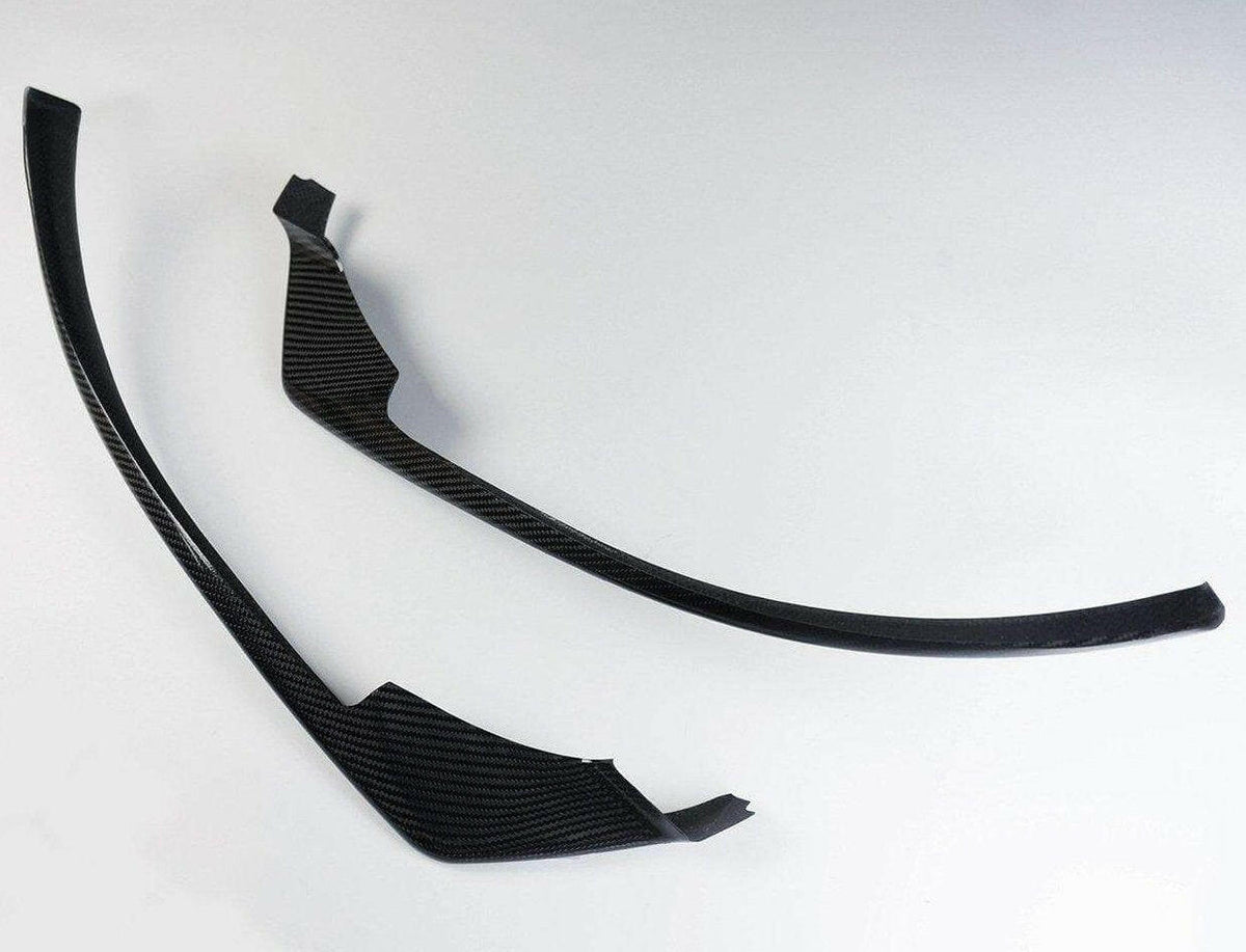 Revel GT Dry Carbon Front Lip Cover | 2016-2018 Mazda MX-5 Miata (1TR4GT0AM01).