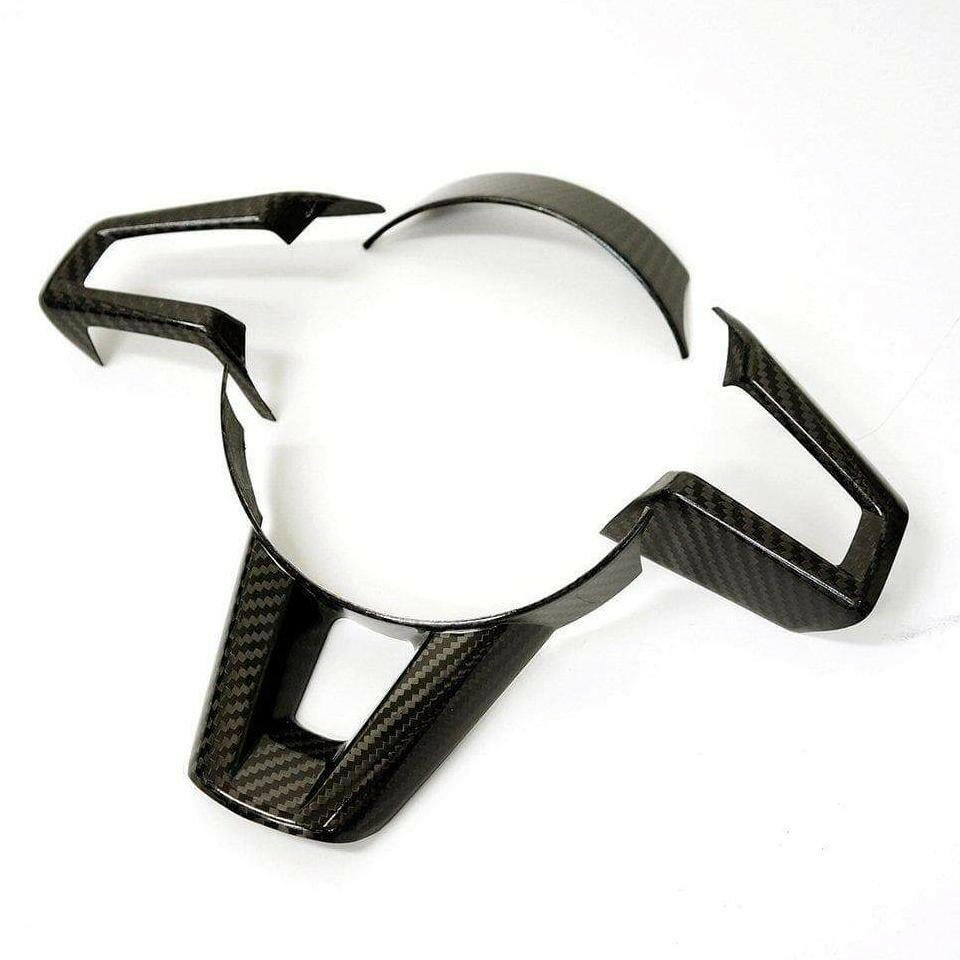 Revel GT Dry Carbon Steering Wheel Insert Covers | 2016-2018 Mazda MX-5 Miata (1TR4GT0AM14).