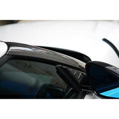 Rexpeed Carbon Fiber Exterior A-Pillar Cover | 2020-2021 Toyota Supra (TS31/M).