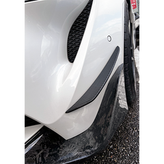Rexpeed V2 Carbon Fiber Front Canards | 2020-2021 Toyota Supra (TS54X).