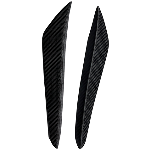 Rexpeed V2 Carbon Fiber Front Canards | 2020-2021 Toyota Supra (TS54X).