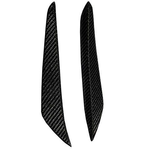 Rexpeed V2 Carbon Fiber Front Canards | 2020-2021 Toyota Supra (TS54X).