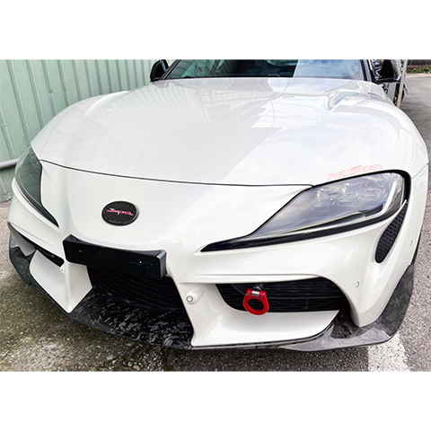 Rexpeed Dry Carbon License Plate Bracket | 2020-2021 Toyota Supra (TS66/M).
