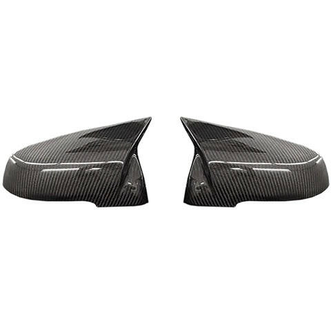 Rexpeed Carbon Fiber Mirror Cap Replacements | 2020 Toyota Supra (TS37/M).