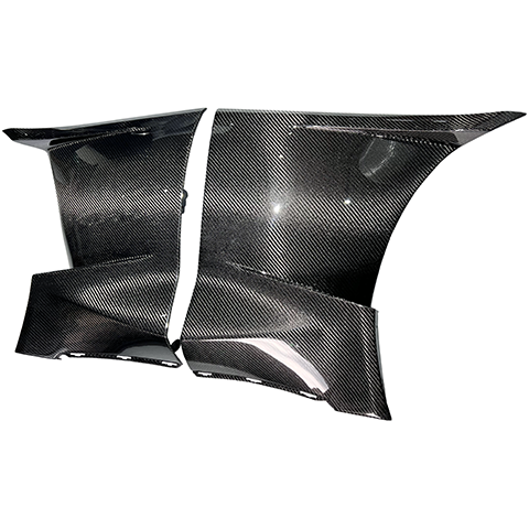 Rexpeed Carbon Fiber Front Fender Duct Panels | 2020-2026 Toyota Supra 3.0T (TS68)
