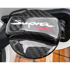 Rexpeed Dry Carbon Competition Gas Cap Cover | 2020-2021 Toyota Supra (TS69).