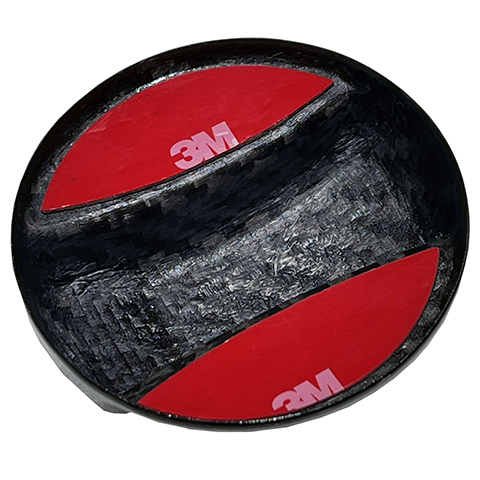 Rexpeed Dry Carbon Competition Gas Cap Cover | 2020-2021 Toyota Supra (TS69).