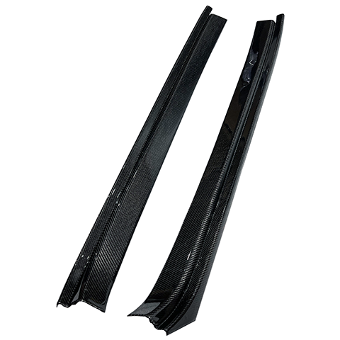 Rexpeed Carbon Fiber Door Sill Plates | 2020-2022 Toyota Supra (TS75).
