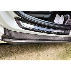 Rexpeed Carbon Fiber Door Sill Plates | 2020-2022 Toyota Supra (TS75).