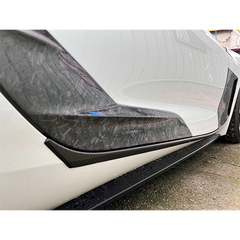 Rexpeed Carbon Fiber Door Sill Plates | 2020-2022 Toyota Supra (TS75).