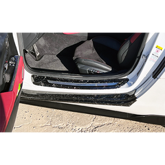 Rexpeed Forged Carbon Door Sill Plates | 2020-2023 Toyota GR Supra (TS75FC).
