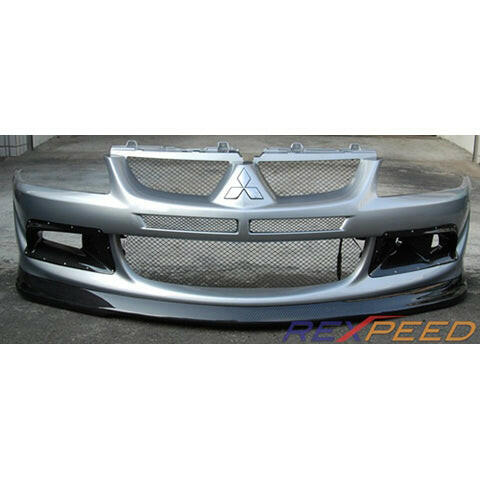 Rexpeed Front Bumper Ducts | 2003-2005 Mitsubishi Evo 8 (R22/23).