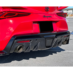 Rexpeed V3 Carbon Fiber Rear Diffuser | 2022-2023 Toyota GR Supra (TS26).