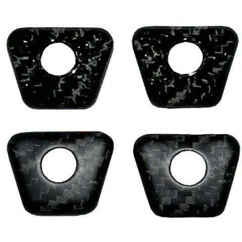 Rexpeed Dry Carbon Door Lock Pins Ring Decorate Cover | 2020-2023 Toyota GR Supra (TS76).