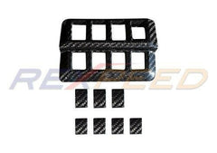 Rexpeed Carbon Front Left Switch Button Covers | 2022+ Subaru WRX (G98).