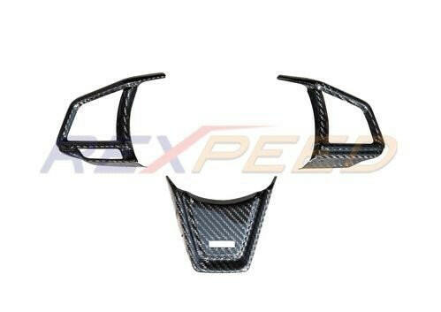 Rexpeed Carbon Steering Wheel Cover | 2022+ Subaru WRX (G155).