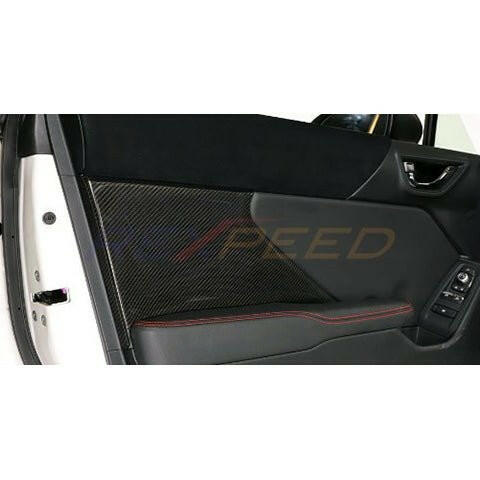 Rexpeed Dry Carbon Inner Door Panel Covers | 2022-2023 Subaru BRZ/Toyota GR86 (FR173).