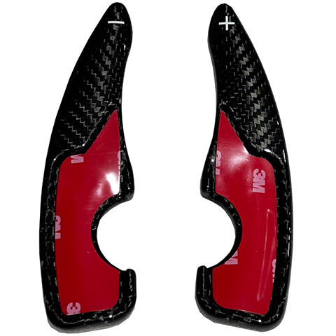 Rexpeed Carbon Fiber Shift Paddle Extensions | 2022 Subaru BRZ/Toyota GR86 (FR59).