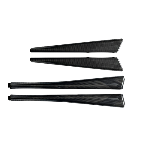 Rexpeed Dry Carbon Rear & Front Inner Door Trim Cover - 4pcs | 2022+ Subaru WRX (G107).