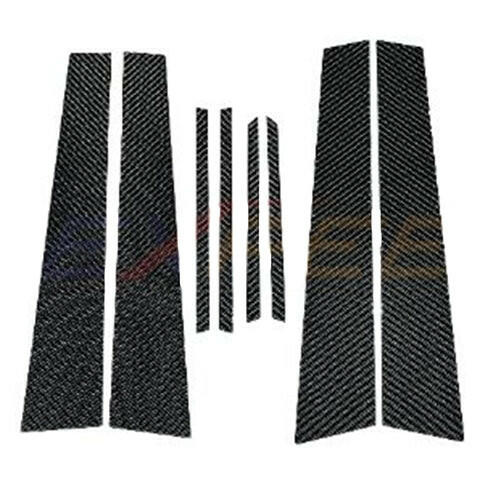 Rexpeed Carbon Fiber B Pillar Trim | 2022+ Subaru WRX (G115).
