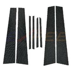 Rexpeed Carbon Fiber B Pillar Trim | 2022+ Subaru WRX (G115).