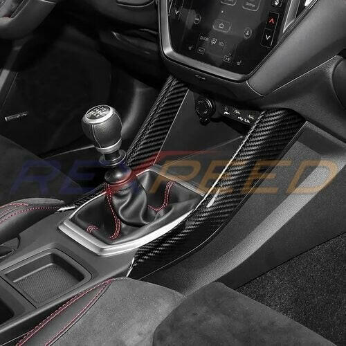 Rexpeed Carbon Gear Shifter Side Covers | 2022+ Subaru WRX (G159).