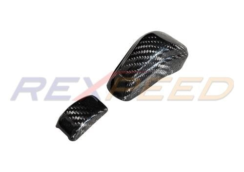 Rexpeed Carbon Shift Knob Cover - Automatic Transmission | 2022+ Subaru WRX (G163).