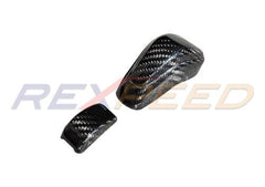 Rexpeed Carbon Shift Knob Cover - Automatic Transmission | 2022+ Subaru WRX (G163).