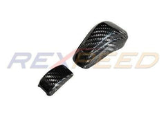 Rexpeed Carbon Shift Knob Cover - Automatic Transmission | 2022+ Subaru WRX (G163).