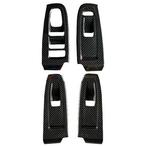 Rexpeed Dry Carbon Door Switch Panel Cover | 2022+ Subaru WRX (G97).