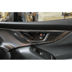 Rexpeed Dry Carbon Door Handle Trim Cover Set - 4pcs | 2022+ Subaru WRX (G99).