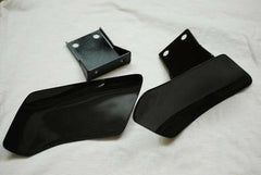Rexpeed Carbon Fiber Brake Cooling Guides | 2003-2015 Mitsubishi Evo 8/9/X (R44).
