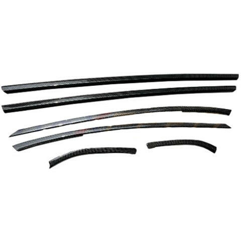 Rexpeed Dry Carbon Door / Window Moulding Cover | 2020-2023 Toyota GR Supra (TS109).