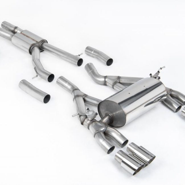 Milltek Valved &amp; Resonated Catback Exhaust System for F8X BMW M3 / M4