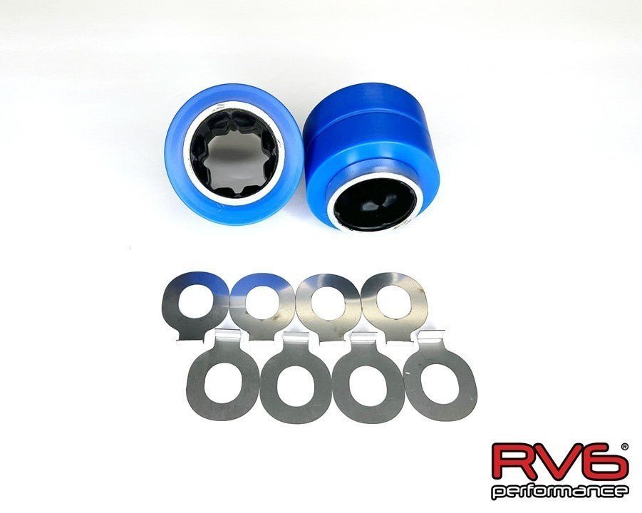 RV6 18-22 Accord Solid Front Compliance Mount Bushings and Shims V2 Replacement Kit.