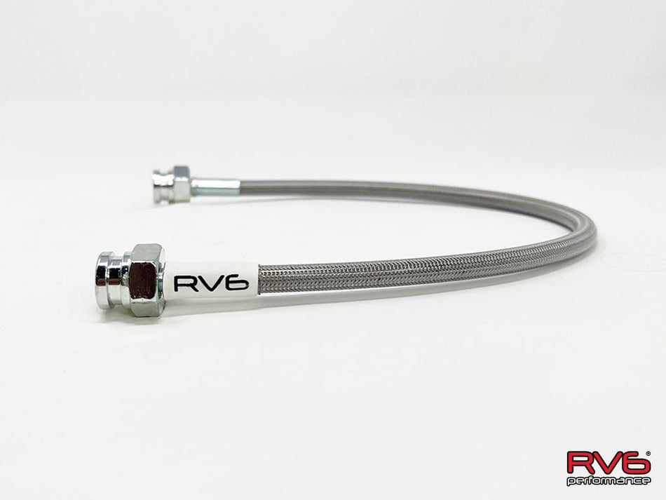 RV6 2016-2021 Honda Civic 1.5T Braided Stainless Clutch Line.