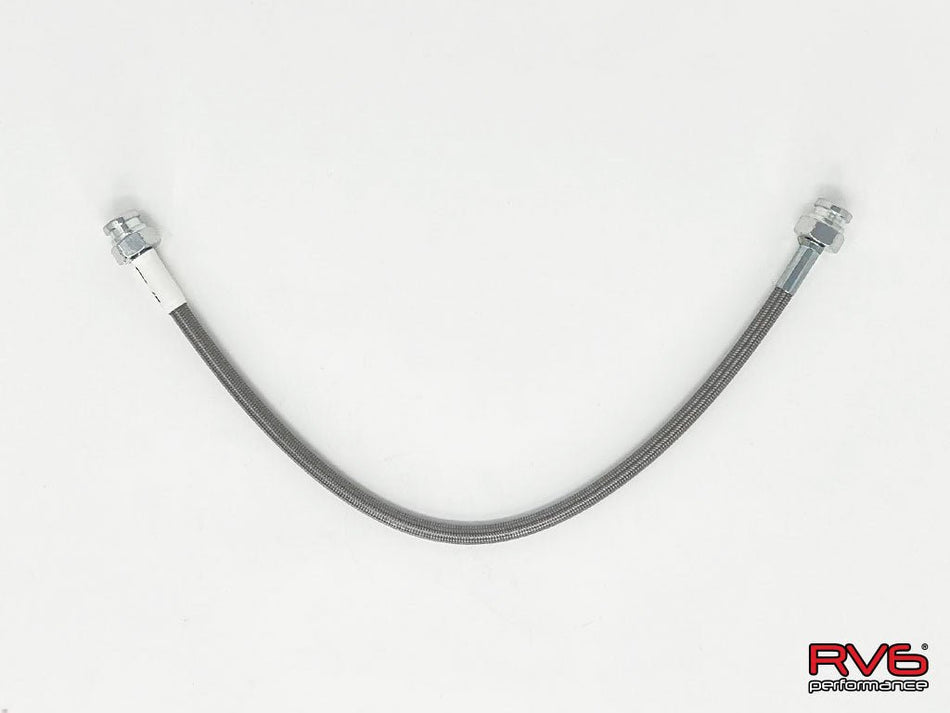 RV6 2016-2021 Honda Civic 1.5T Braided Stainless Clutch Line.
