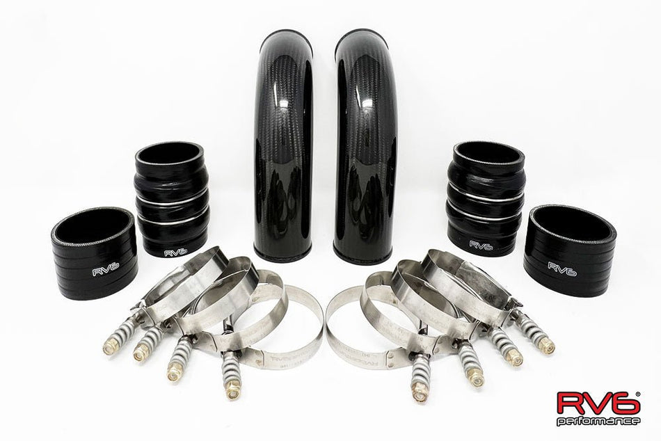 RV6 2016+ NSX Upgraded Upper Charge Carbon Fiber Tubing Kit.