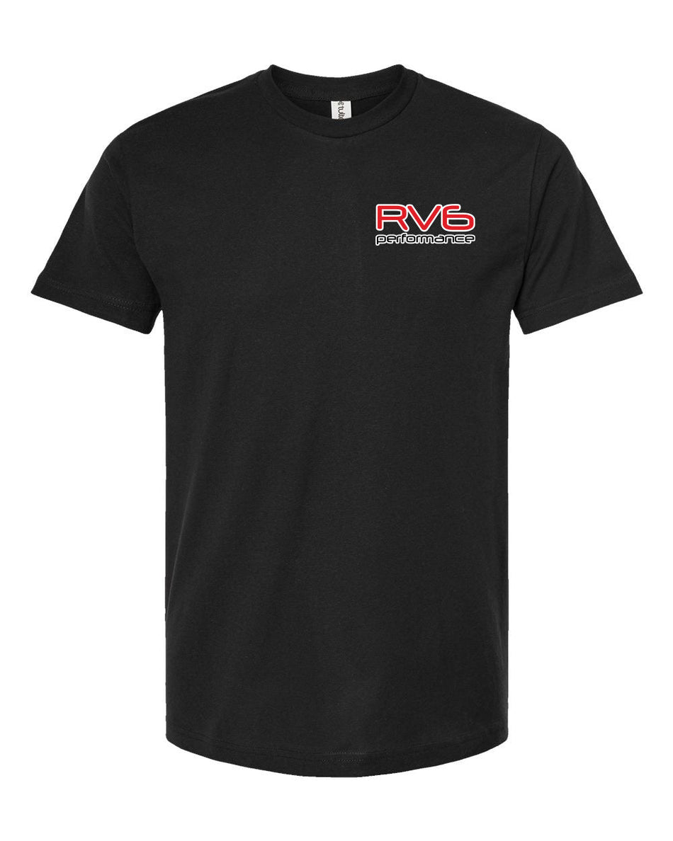 RV6 Black Logo T-Shirt.