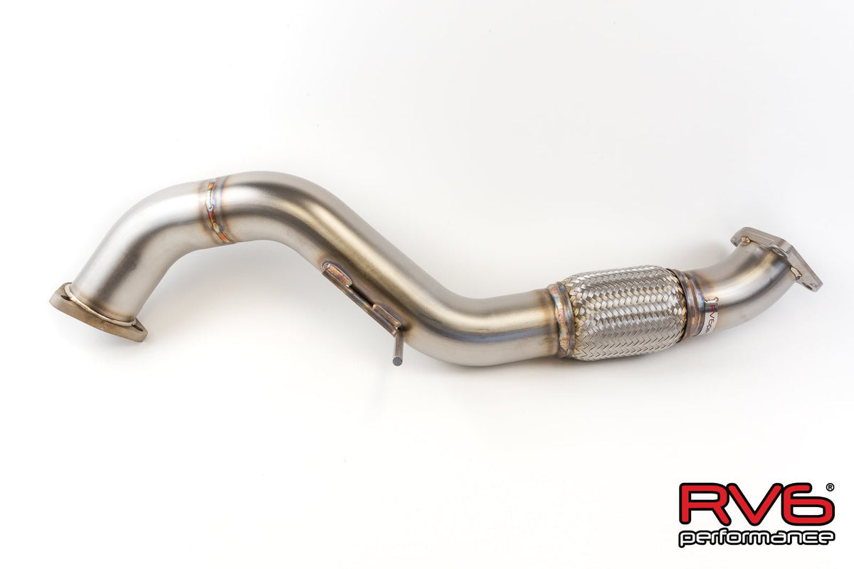 RV6 Front Pipe for 17-21 Civic Type-R 2.0T FK8.