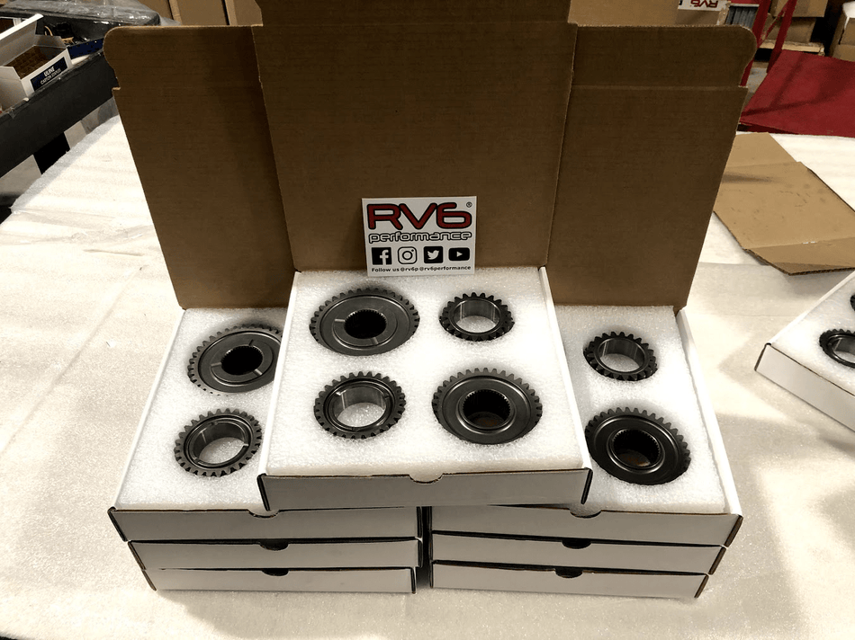 RV6 Honda/Acura J Series V6 FWD Straight Cut 3rd+4th Gear Set.